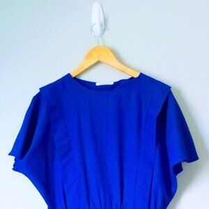 Kentucky Blue Vintage Handmade Max Dress